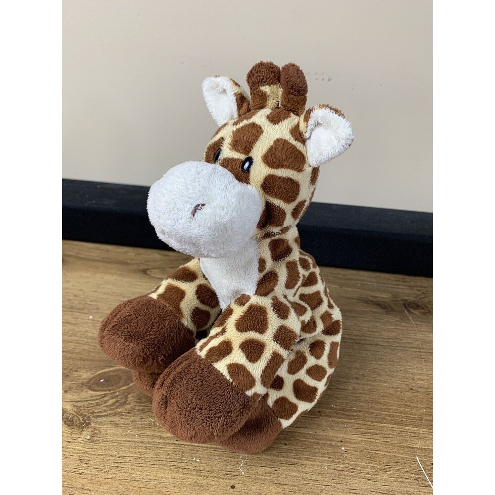 Ty Pluffies Giraffe Plush Tiptop Beanie 2009 Stuffed Animal Brown Floppy No Tag